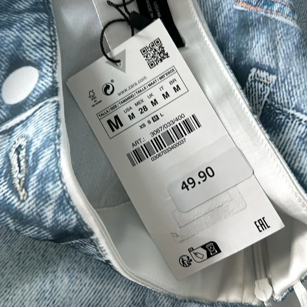 Zara long silk skirt NWT - Picture 7 of 7